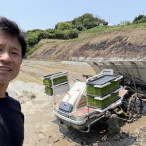 コメ高騰につき、自給自足生活の訓練開始。